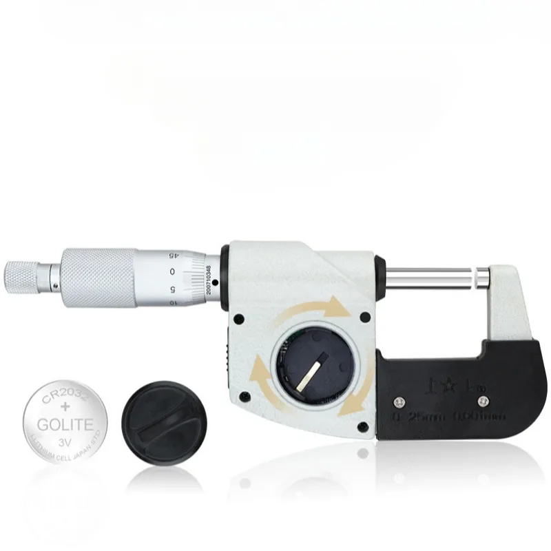 Digital High Precision 0.001 Mechanical Screw Micrometer