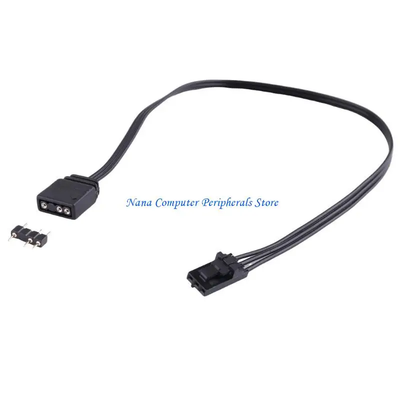 Cable adaptador del controlador F68C SQC128 para QL LL120 ICUE Synchonous Argb 4PIN 3PIN Adapter Cable