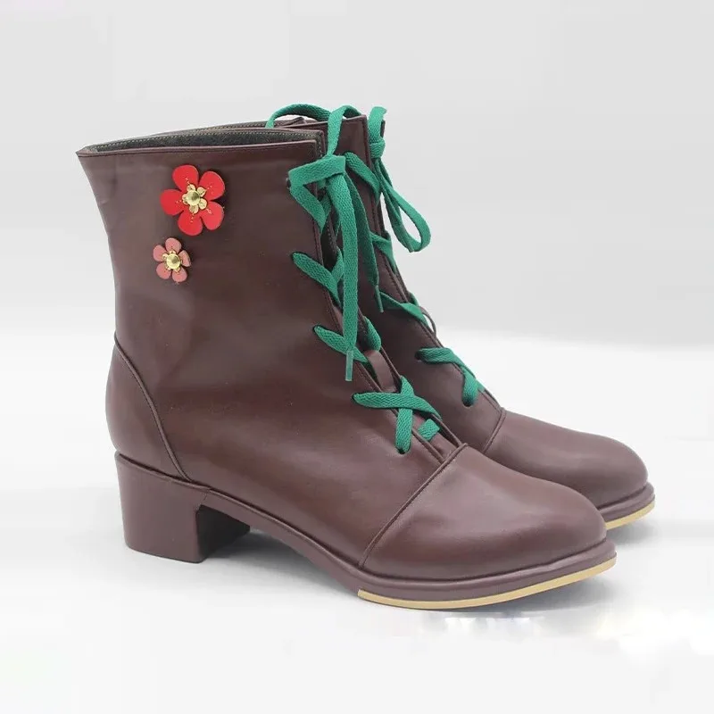 อะนิเมะ Umamusume Pretty Derby รองเท้าบูทแนวธรรมชาติ สำหรับงานฮาโลวีน งานคาร์นิวัล คอสเพลย์ ปาร์ตี้  อุปกรณ์เสริมสำหรับชุดแต่งกาย ty'4