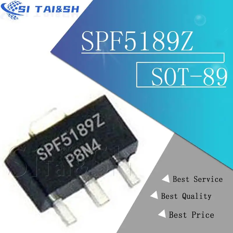 5PCS  SPF5189Z SOT-89 SPF5189 SOT89 SPF-5189Z SMD SOT