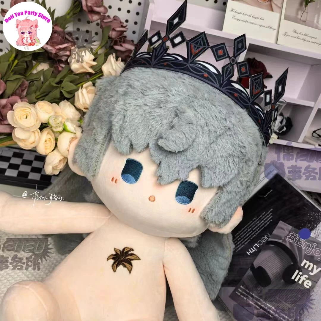 Xavier 40cm Anime Love and Deepspace Soft Sitting Posture Plush Stuffed Cotton Doll Toys Dress Up Plushie Pillow Gift
