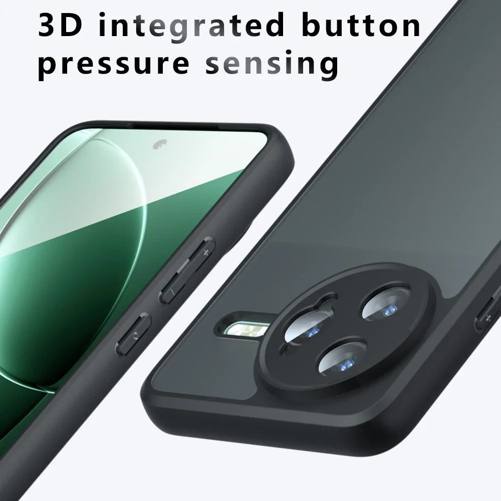 Skin Sensation Airbag Anti Drop Case Cover for Xiaomi Redmi K80 Mircropyle Back Case Cover Redmi K70e Phone Fundas Redmi K80 Pro