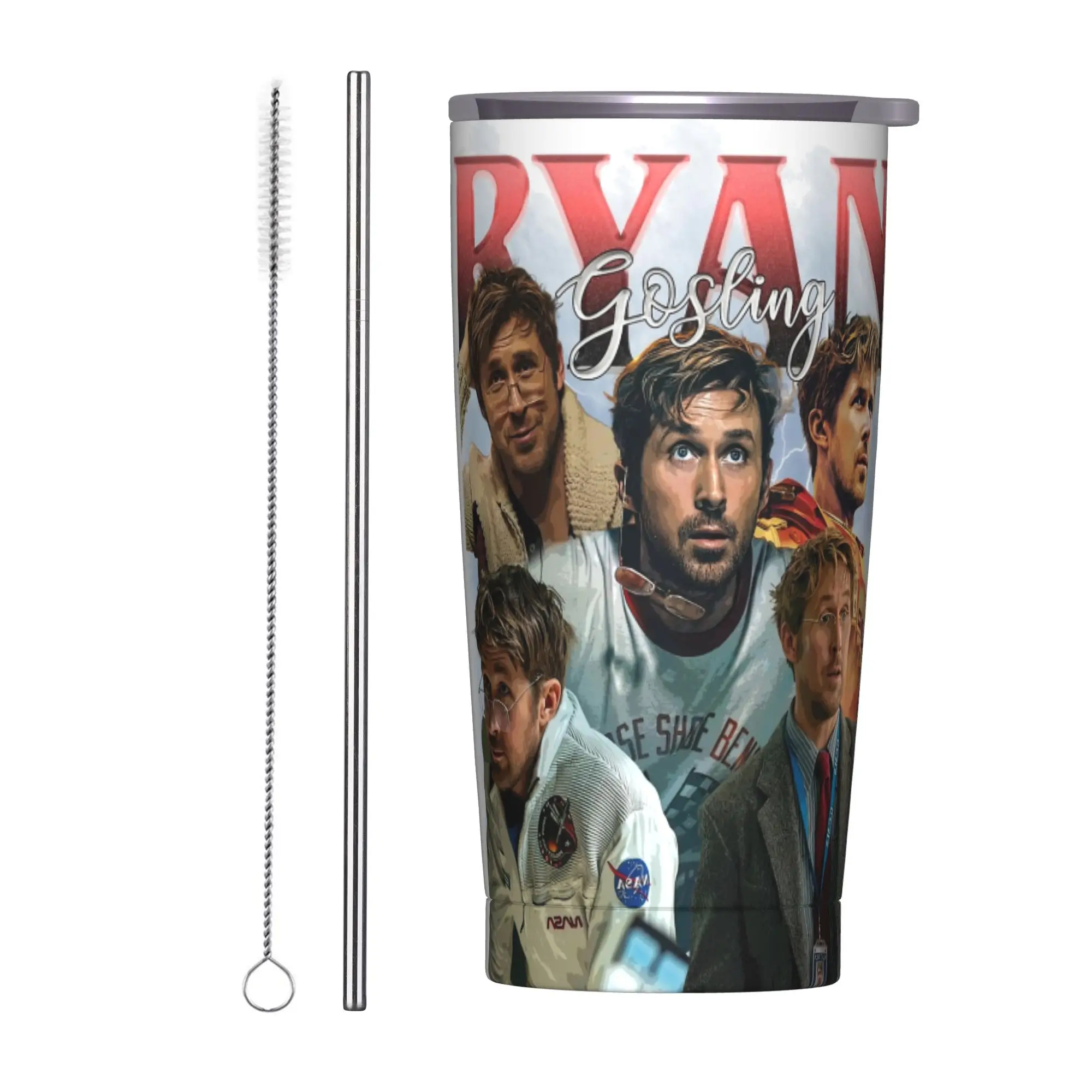 Edelstahl-Thermobecher Ryland Project Hail Mary Thermotasse Ryan Gosling Hält Getränke warm Becher für heiße Getränke Trinkflasche für unterwegs
