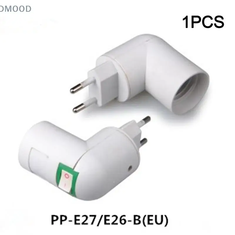 E27 Socket Lamp Bulb Adapter 360 Degrees Adaptor EU US Plug Converter 100-230V Lighting For Home Room