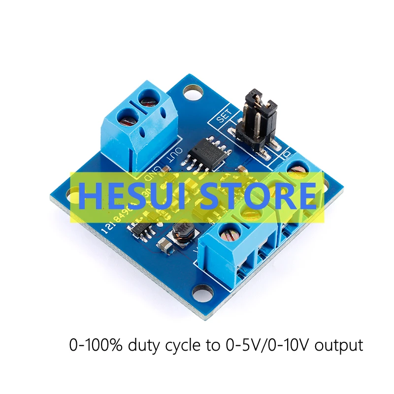 Original authentic PWM signal to voltage module 0-100% duty cycle to 0-5V/0-10V output