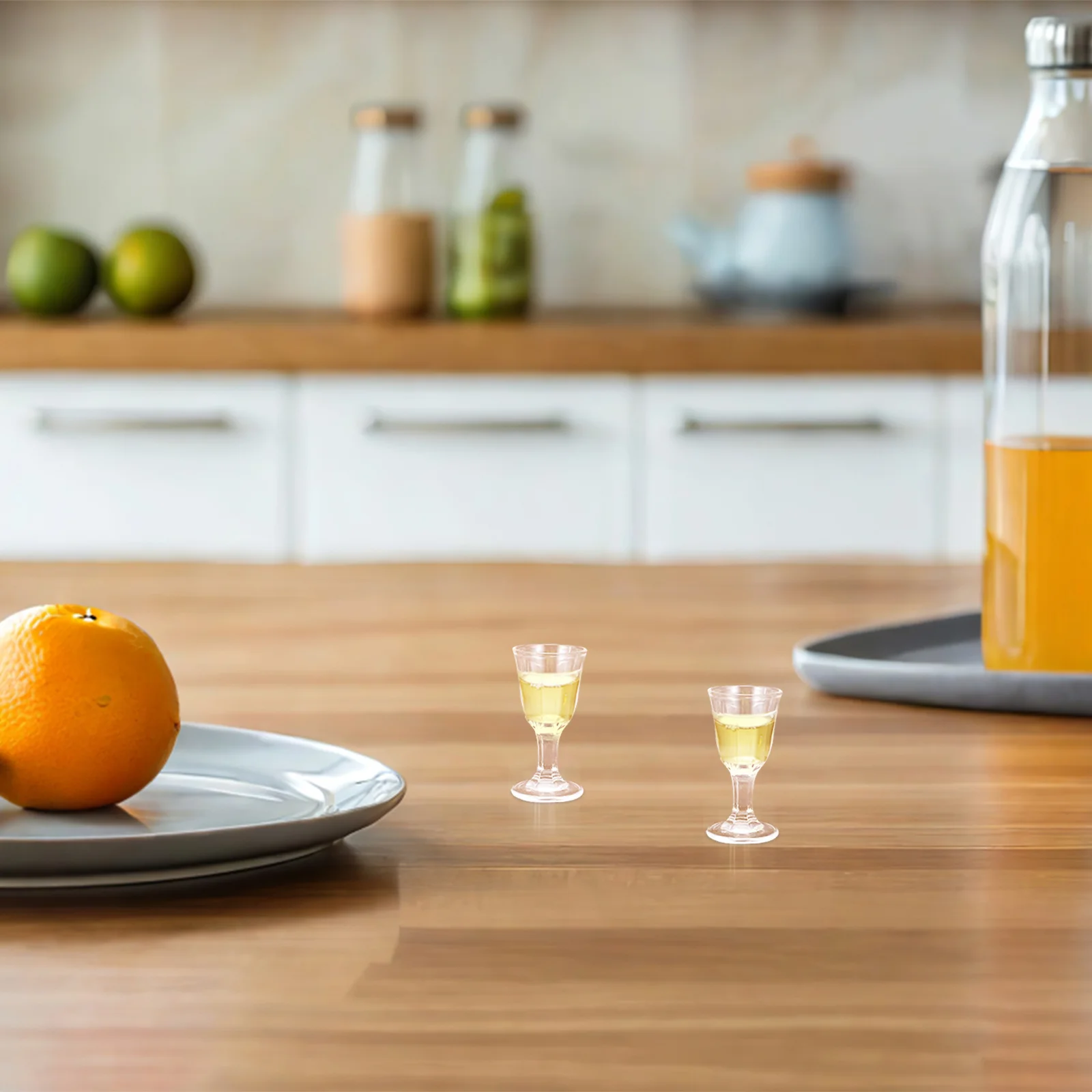 

12Pcs Transparent Glass Wine Goblets Mini Clear Small Drinking Cups Modern Stemmed Tableware for Home Bar Party Whiskey Tequila