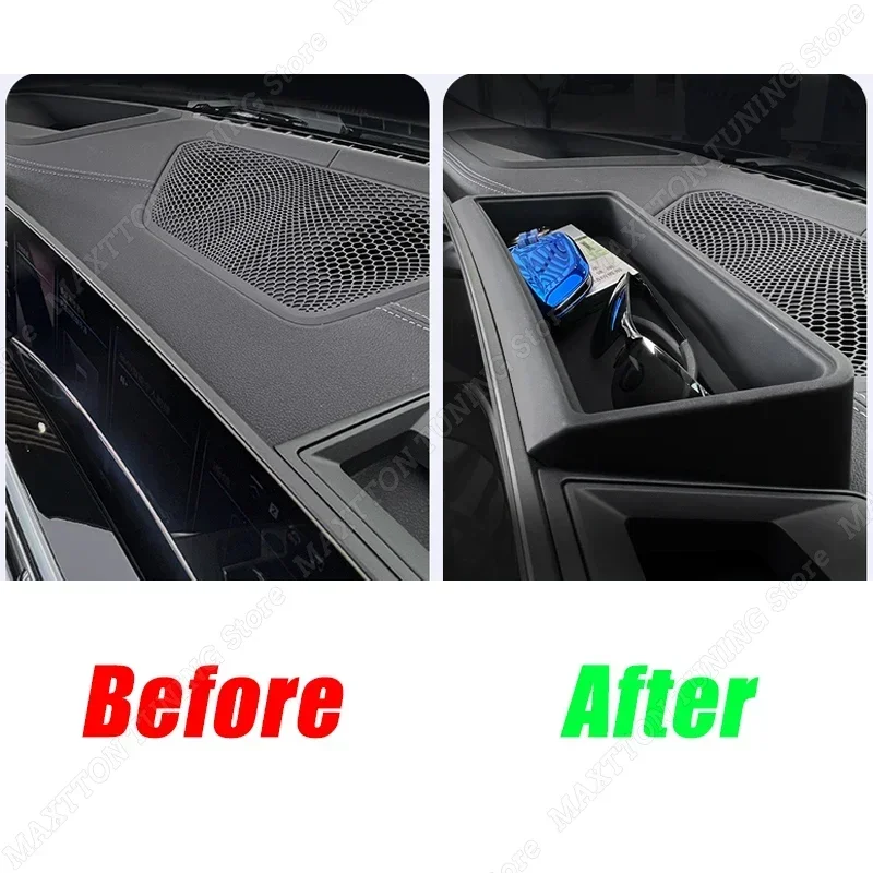 Consola Central de coche, caja de almacenamiento de pantalla de navegación, organizador de sintonización para BMW Serie 3 G20 Facelift 2022 2023, accesorios interiores