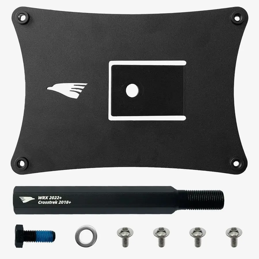 

Plate Relocation Kit, Fits For Subaru WRX 2022 Crosstrek 2018, Mounts to OEM Front Tow Hook, Avoid Drilling Holes in The Front B