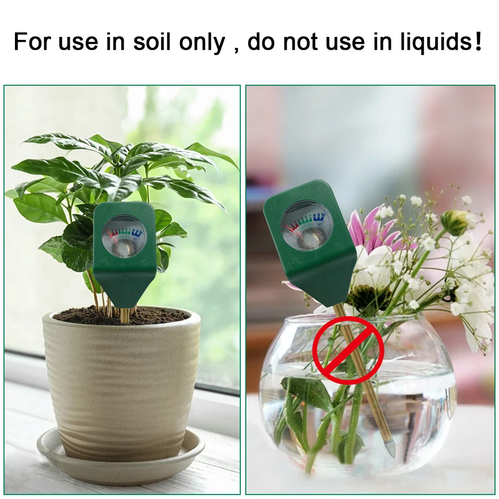 1-10PCS Mini Flower Potted Soil Analyzer Moisture Meter Hygrometer Tester Garden Plant Flower Soil Analyzer Analysis Instrument