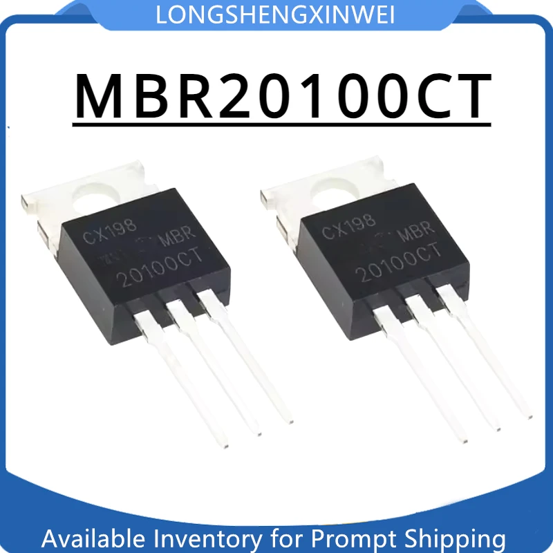 1PCS MBR20100CT MBR20100 20100CT 20A100V TO220 New Schottky Diode