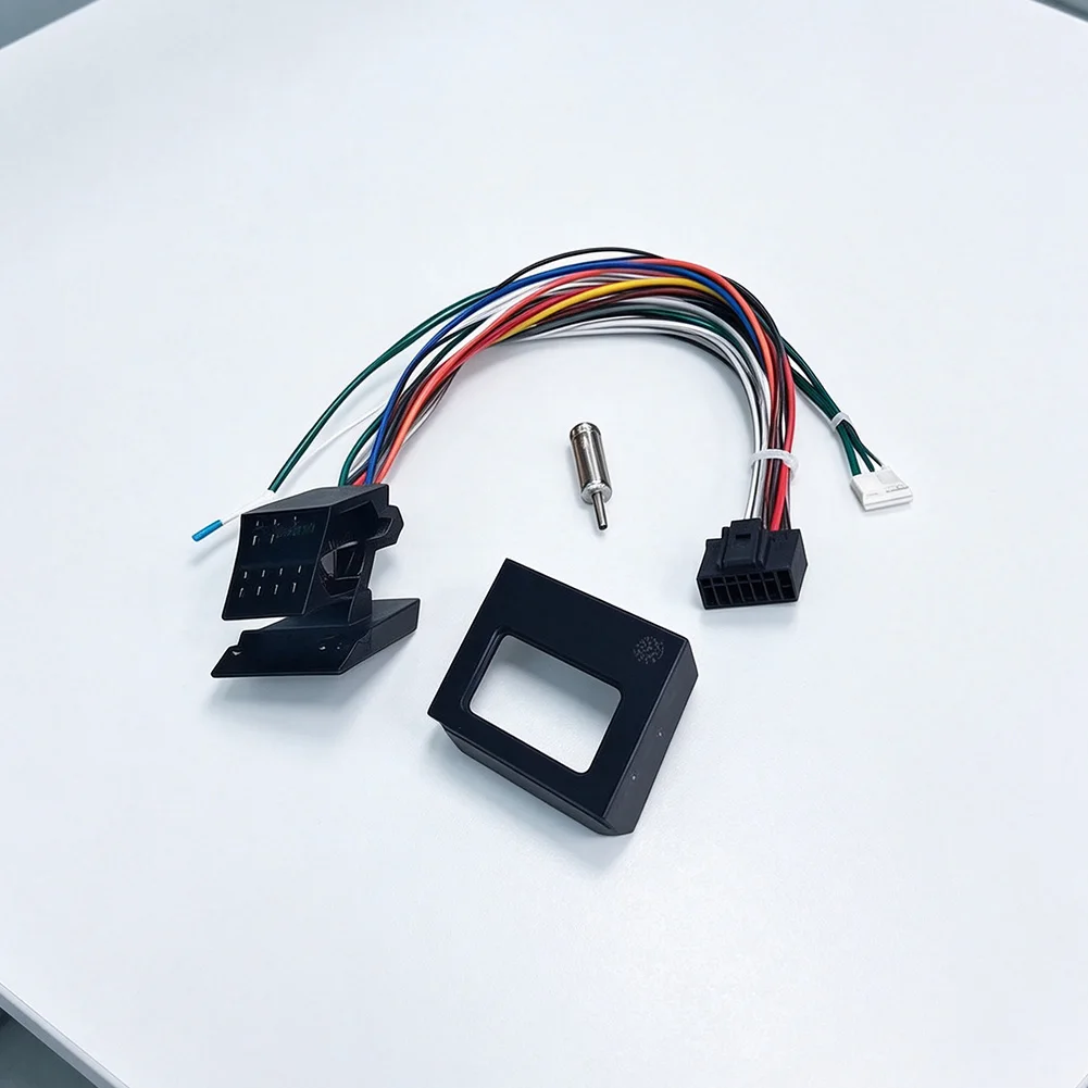Car for Radio Canbus Adapter for MEGANE 2 with Power Cord Reliable 12V Installation Solution ABS Material for Longevity