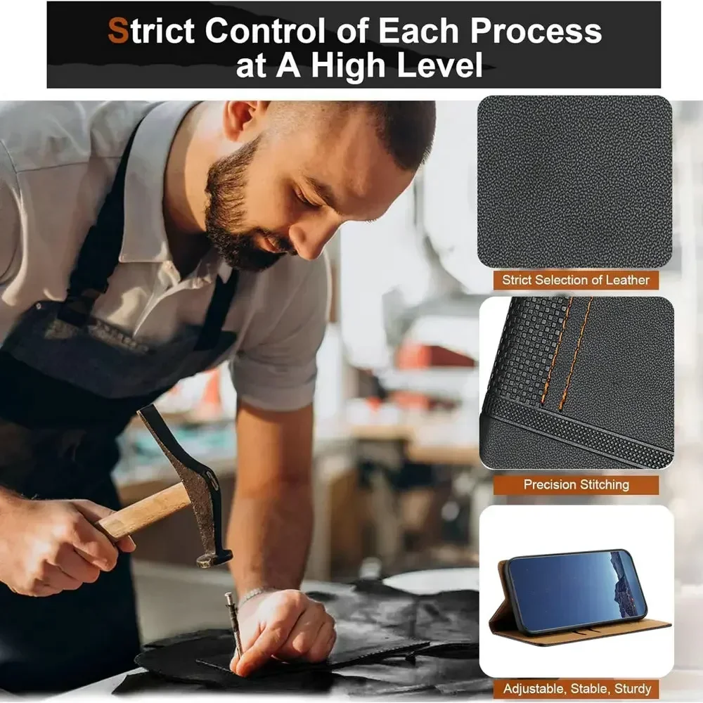 Realme 16 15 14 8 11 12 13 Pro Plus 5G 4G Flip Case Magnet Wallet Card Holder Book Funda Realme 10 Case Phone Realme11 14T Cover