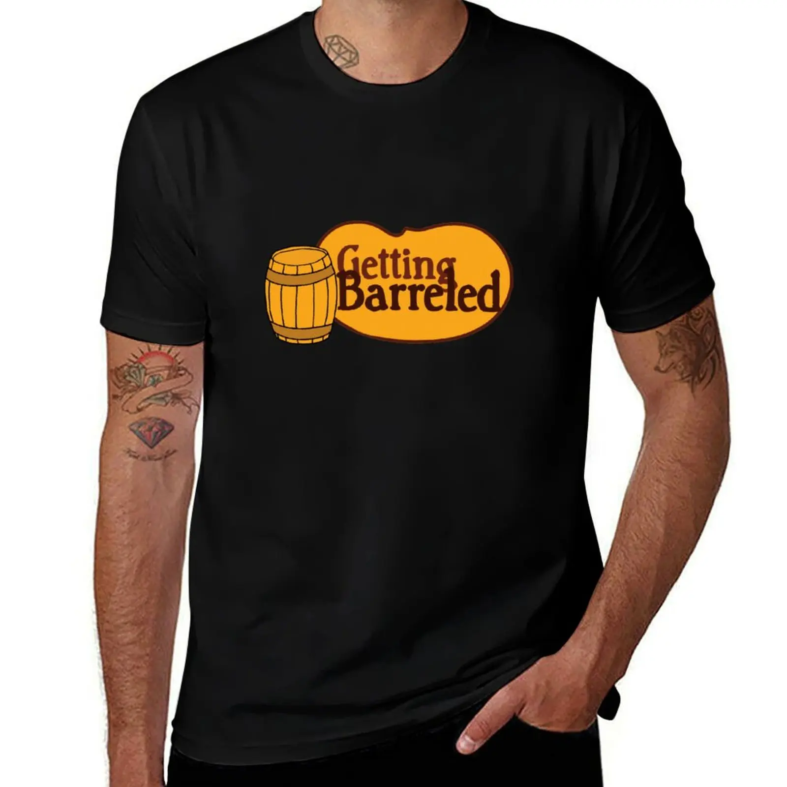 Getting Barreled (Noel Miller Funny DMs) T-Shirt Odor Resistant Short Sleeve Top T-Shirt