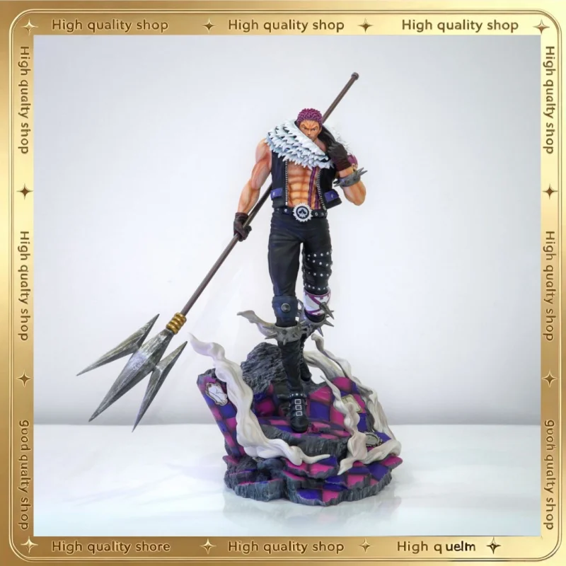 

New Arrival 44cm One Piece Charlotte Katakuri GK Action Figure Anime Collectible Statue Home Decor Ornament Premium Holiday Gift