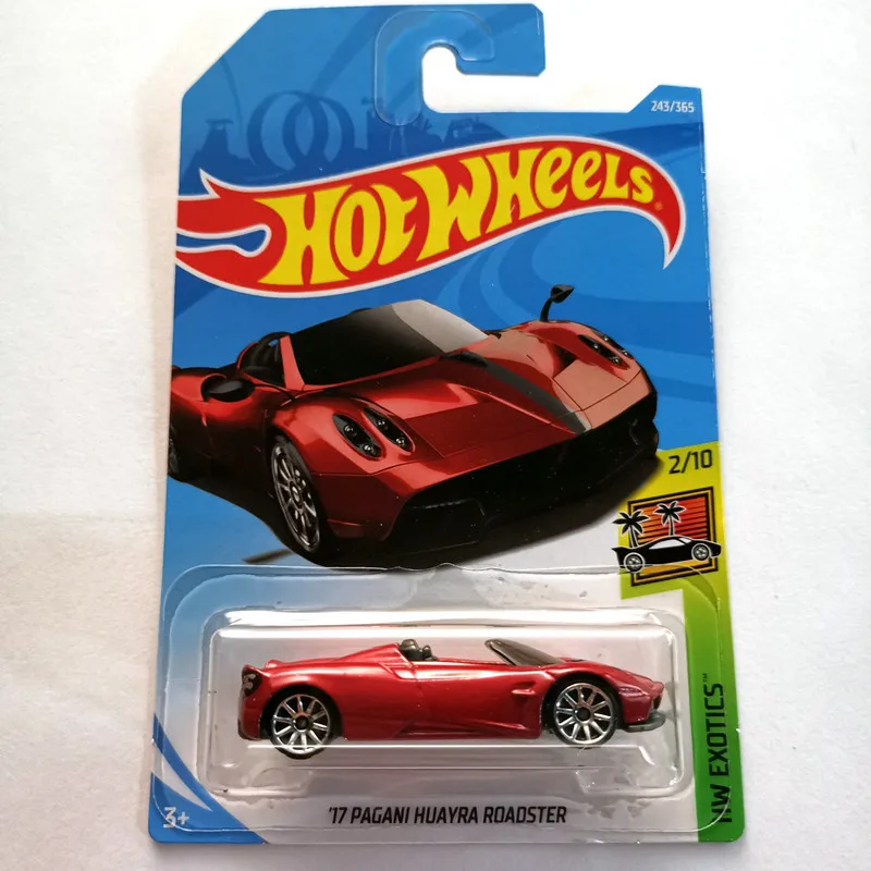 2018-243 HOT WHEELS 1:64 17 PAGANI HUAYRA ROADSTER diecast car model gifts