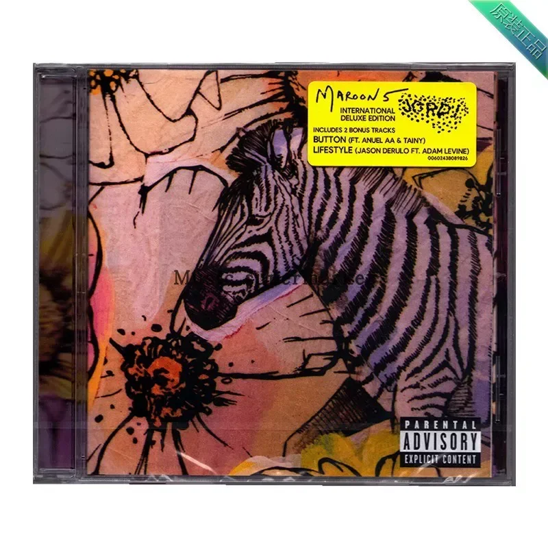 Maroon 5 JORDI CD Music Album 2021 New Electronic Album Spot Plus Version