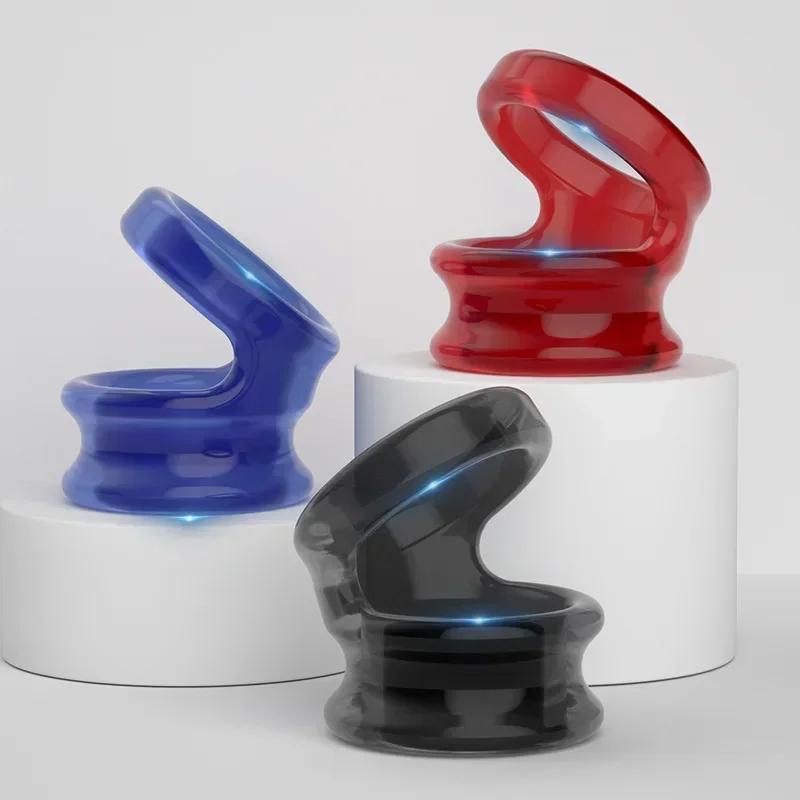 

Penis Ring For Men Silicone Cock Ring Double Round Sex Toys For Man Delay Ejaculation Stronger Erection Erotic Toys In Couple