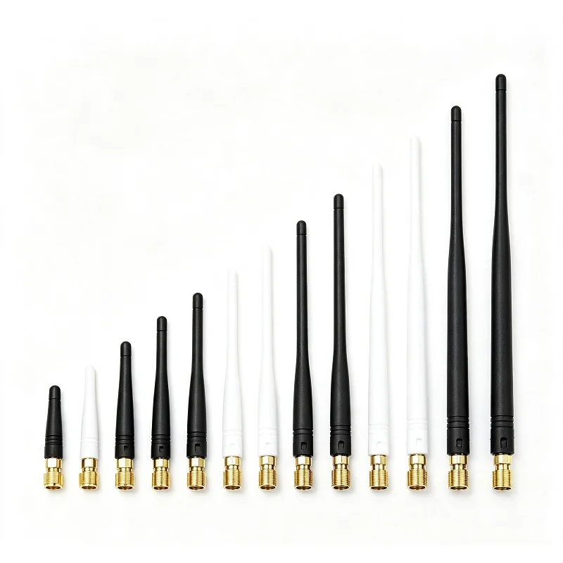 WiFi Antenna 6DBI 2.4GHz Foldable Glue Stick Antenna SMA Male Connector 2400-2500MHz Signal Booster For WiFi Router Wireless