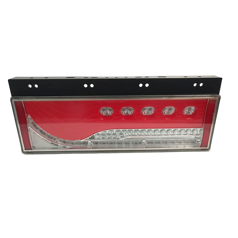 Sickle truck rear rear Japanese cargo trailer red bright color truck tail light