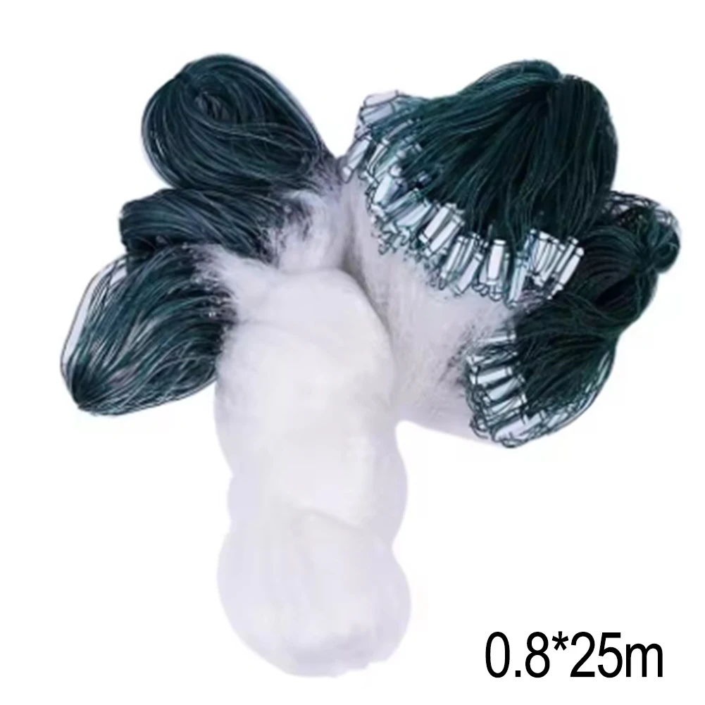 For Lake Fishing Floating Fishing Net Single Layer Floating Net Strategic Fishing 0.8*25M Enhance Fishing Success