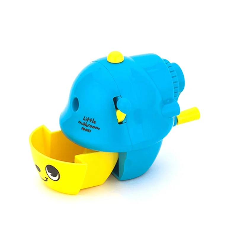 Pencil Sharpener Mushroom Shape Cutter Machine Plastic Pencil Sharpener Student Office School Supplies