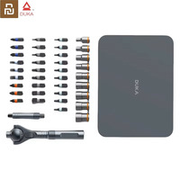 New Youpin DUKA RS2 Ratchet Screwdriver Set 40 in 1 Magnetic Wrench Semi-automatic Multi-purpose Sleeve Toolbox for Smart Home