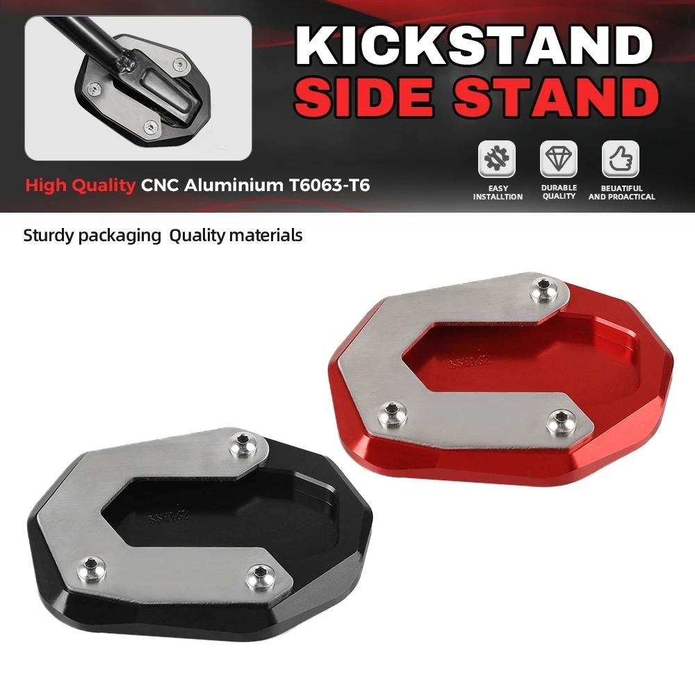 

For Ducati SCRAMBLER Icon Full Throttle Scrambler 1100 Icon Dark Desert Sled Kickstand Extension Foot Side Stand Pad Plate Stand