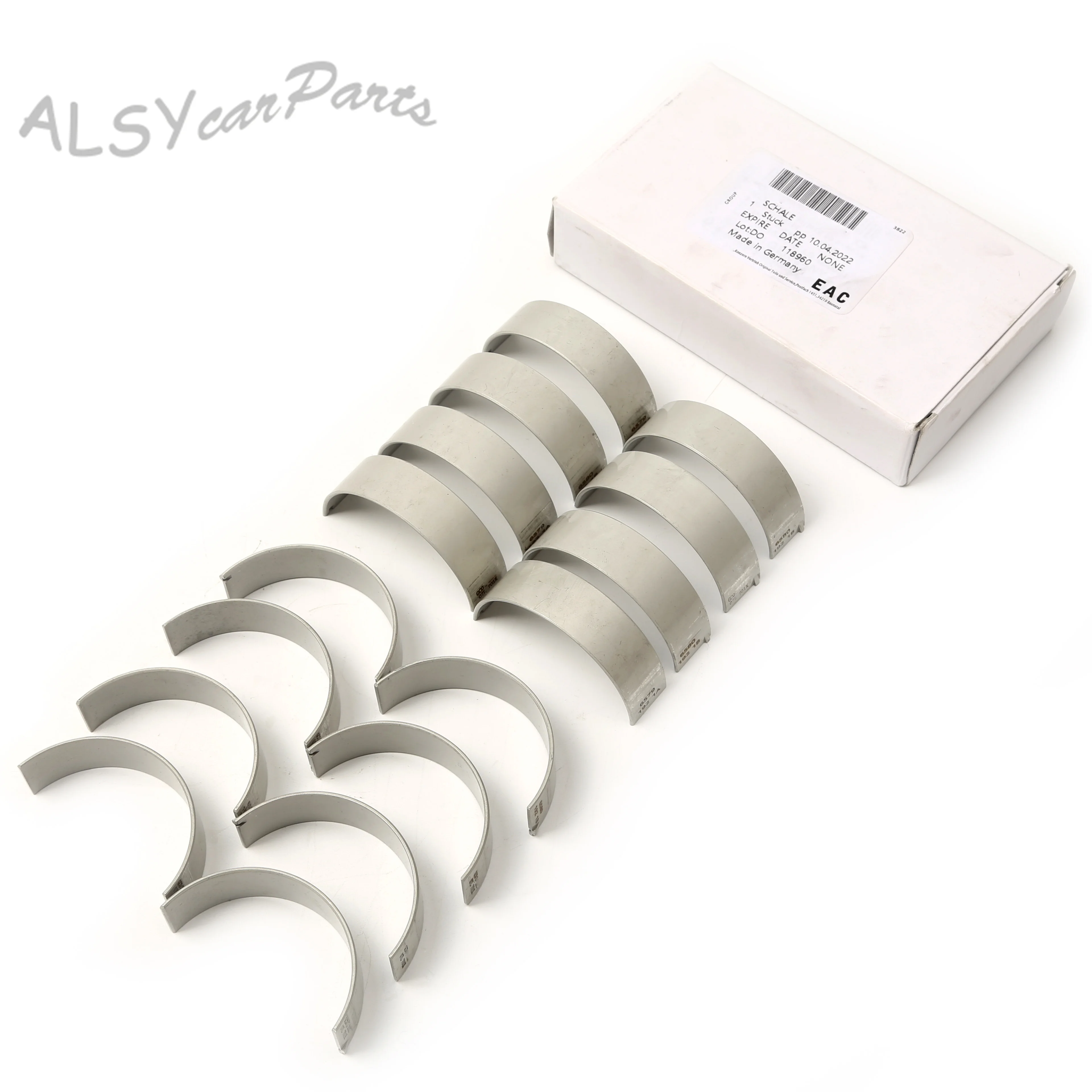 

Car Engine 16PCS Connecting Rod Bearings Set 07L105701K For Audi S6 A7 Sportback 2011-2014 R8 RS4 4.2L V8 RS5 Coupe 079105702A