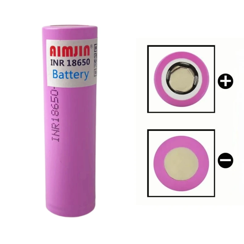 3.7V 3500mah 18650 Battery For Samsung 35E INR 18650 20A Lithium Lon Battery Replacement External Battery+Charger