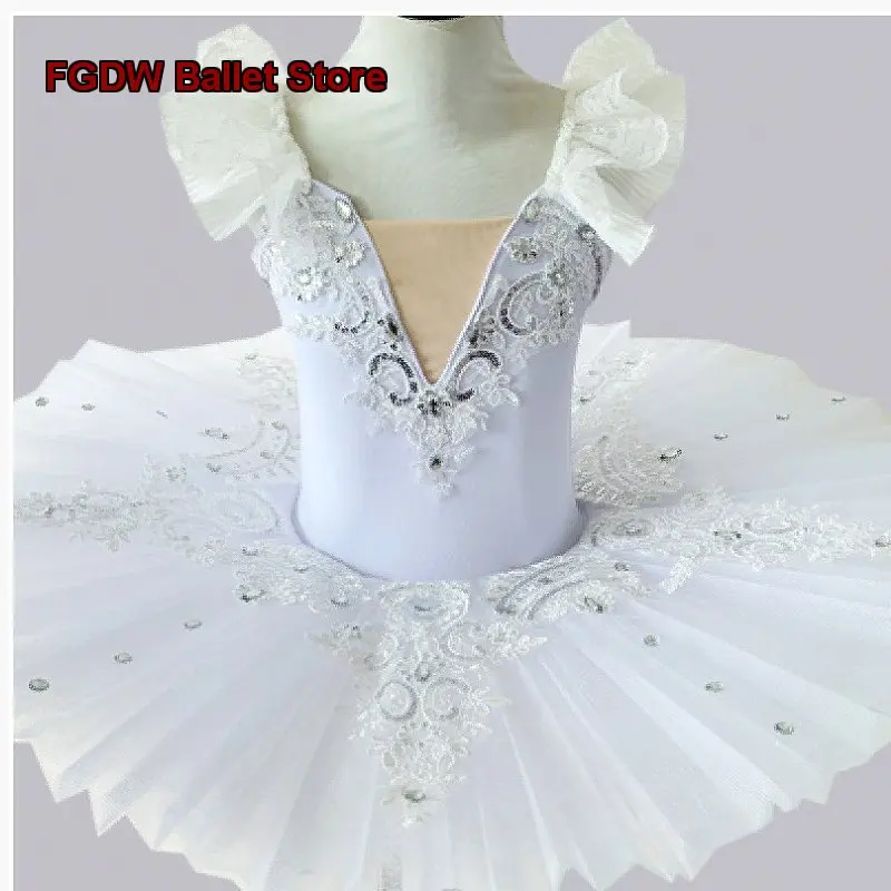 Children's Girls Princess Style Puffy Tulle Tutu Dance Dress Performance