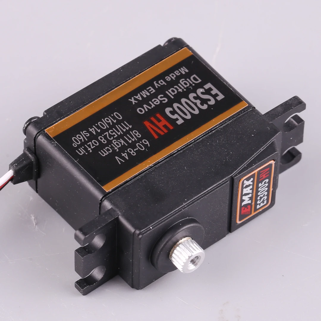EMAX ES3005HV High Voltage Metal Gear Digital Servo 43g All-Purpose for RC Fixed Wing Helicopter 450 550 High-Quality Parts