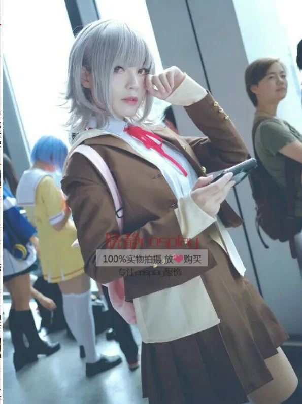 

Danganronpa 3 The End of Hope's Peak High School Despair Arc Chiaki Nanami Uniform Skirt Cosplay Costume For Halloween