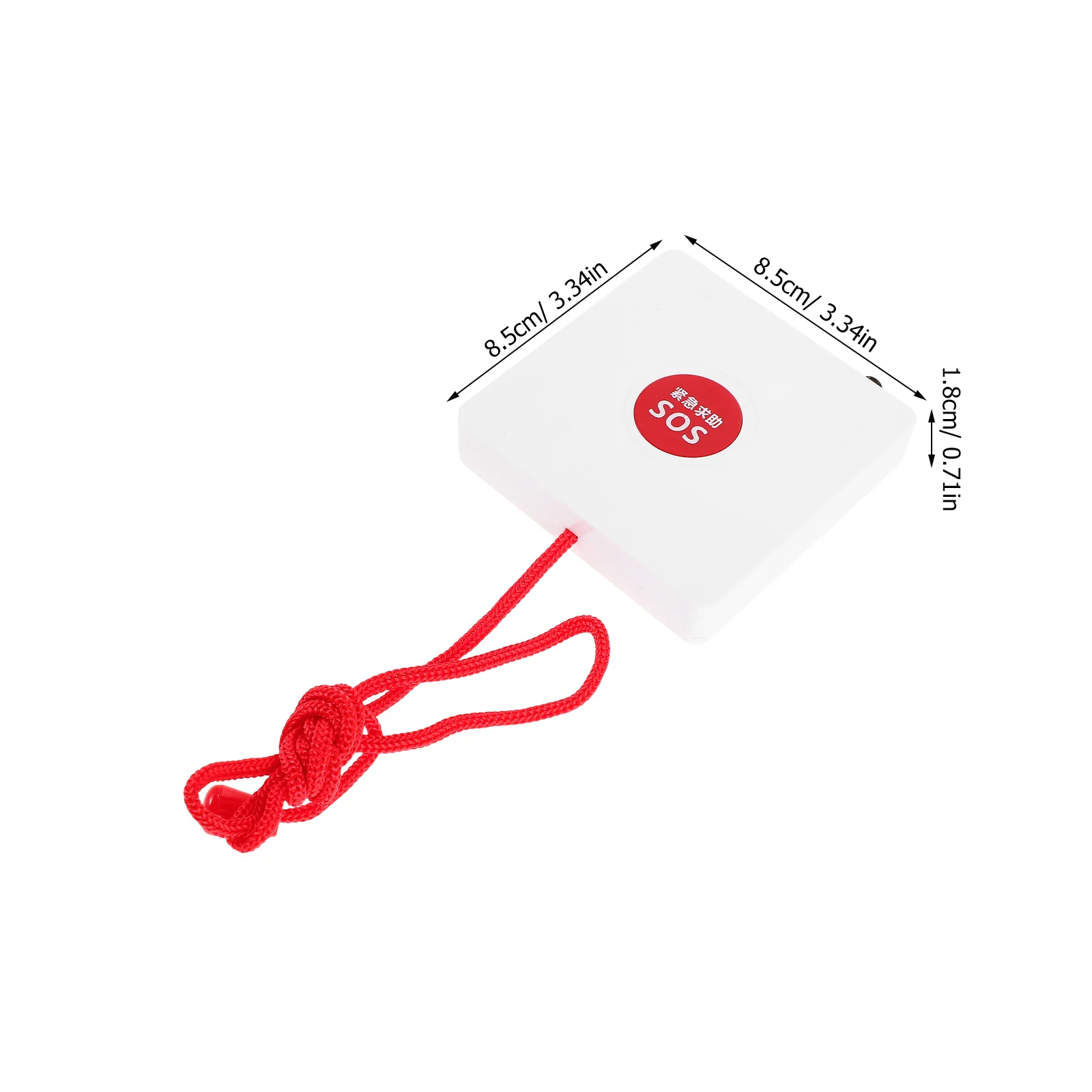 Wireless Emergency Call Button With Cord For Seniors Elderly Patients Fall Prevention Home Bathroom Office Hospital Use