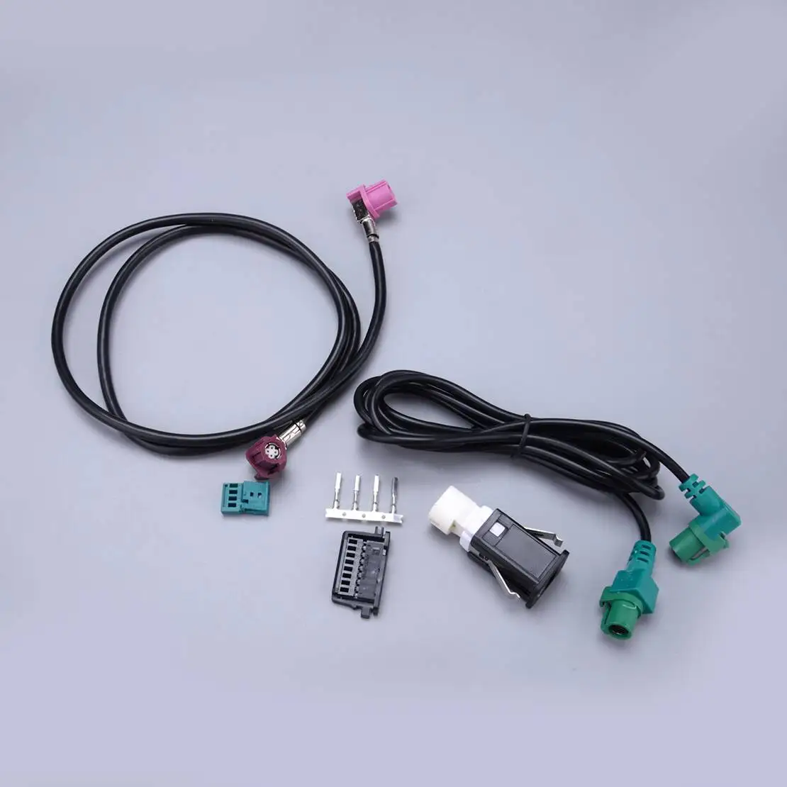 Retrofit Navigation Video Cable Harness USB Switch Socket fit for BMW CIC Head Unit F10 F15 F20 F25 F30