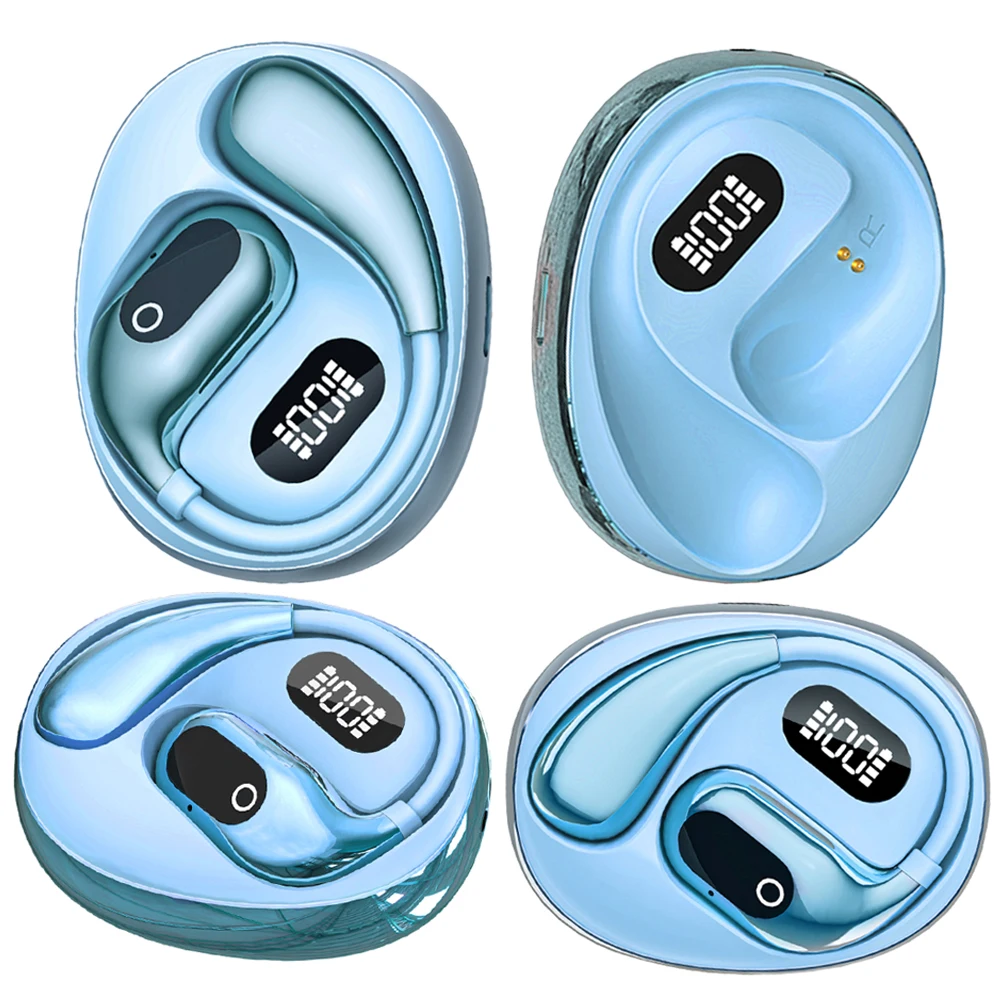 AI Intelligent Translator Earbuds 138 Languages Bluetooth-Compatible 5.3 Two-Way Voice Translator Waterproof Open Ear Headphones