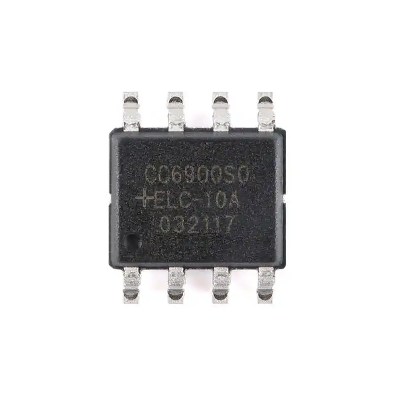 Sensor arus efek Hall chip tunggal CC6900SO-10A SOP-8 asli asli