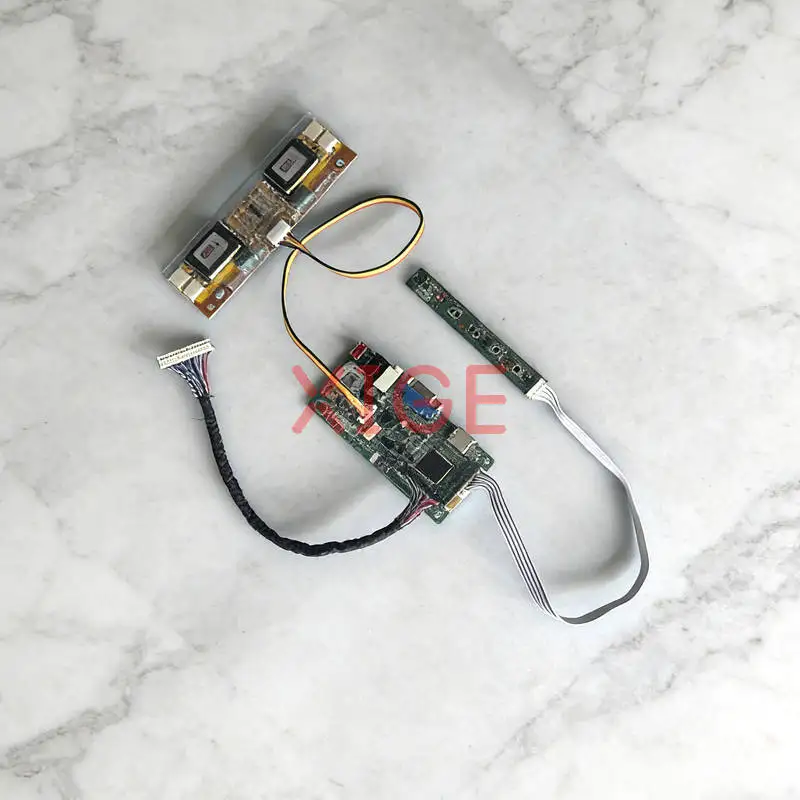 

Для M236MWF1 M236H1 M240HW01 HT236F01 Комплект платы контроллера привода ЖК-дисплея DIY 4-CCFL VGA + HDMI 1920x1080 1920*1080 30-контактный LVDS