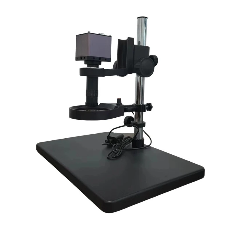 

High definition electron microscope scale monocular video CCD microscope, industrial microscope field of view 50mm