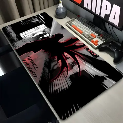 Oversized Mouse Pad Office E-sports Gaming Table Mat D-death Note Black Carpet cool Keyboard Pads Rubber PC Computer Mouse Mat