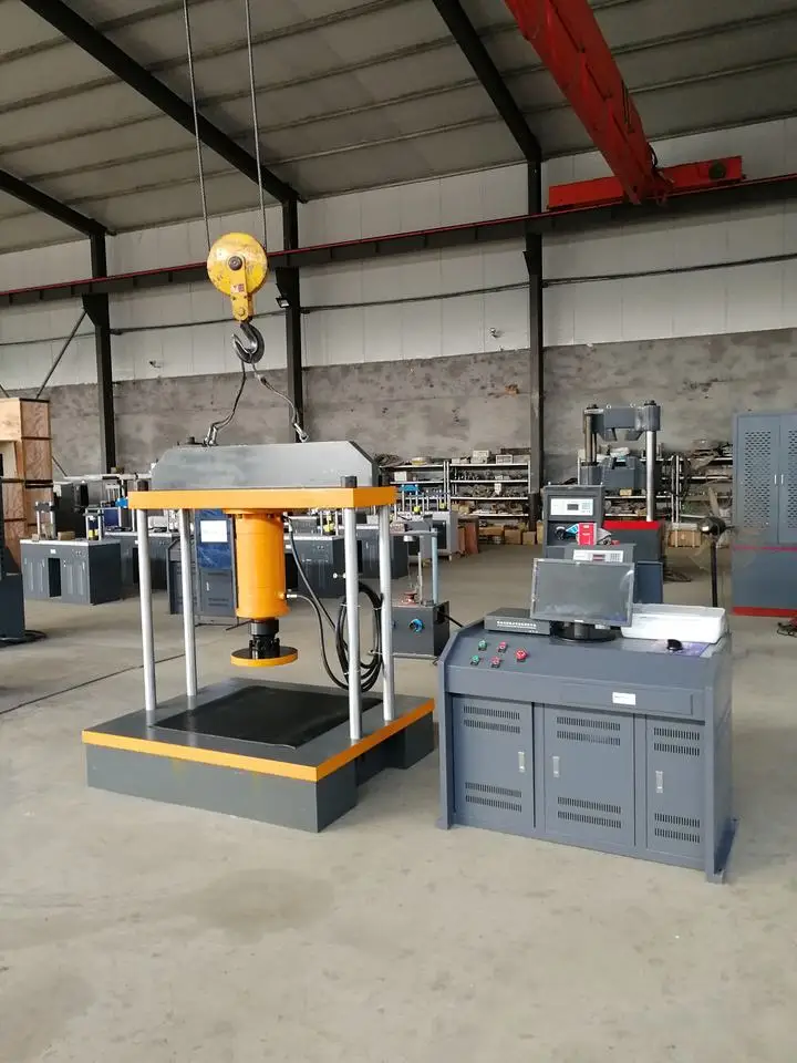 Computer Control Electro-hydraulic Servo Manhole Cover Compressive Strength Test Machine