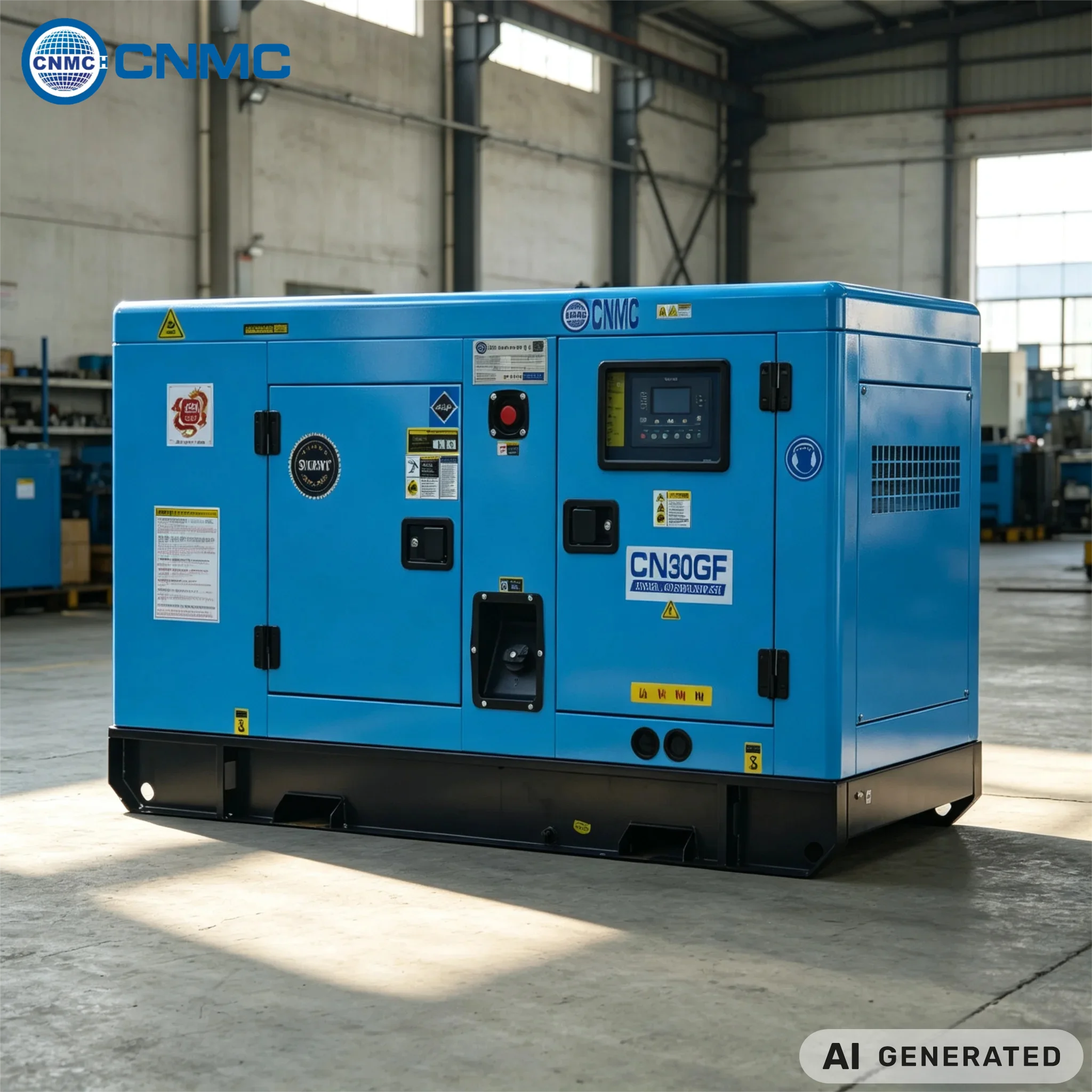 30kw 50kw 80kw Silent Diesel Generator 60HZ Electricity Generator Generator Power 220V 380V CE Certified Factory Use