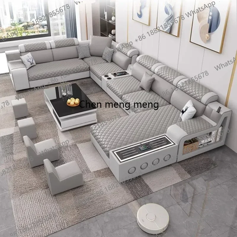 Women Queen Sofa Luxury Pillow Cushions Lounge Ajustables Sofa Wireless Charger Designer Nordic Muebles Postmodern Furniture