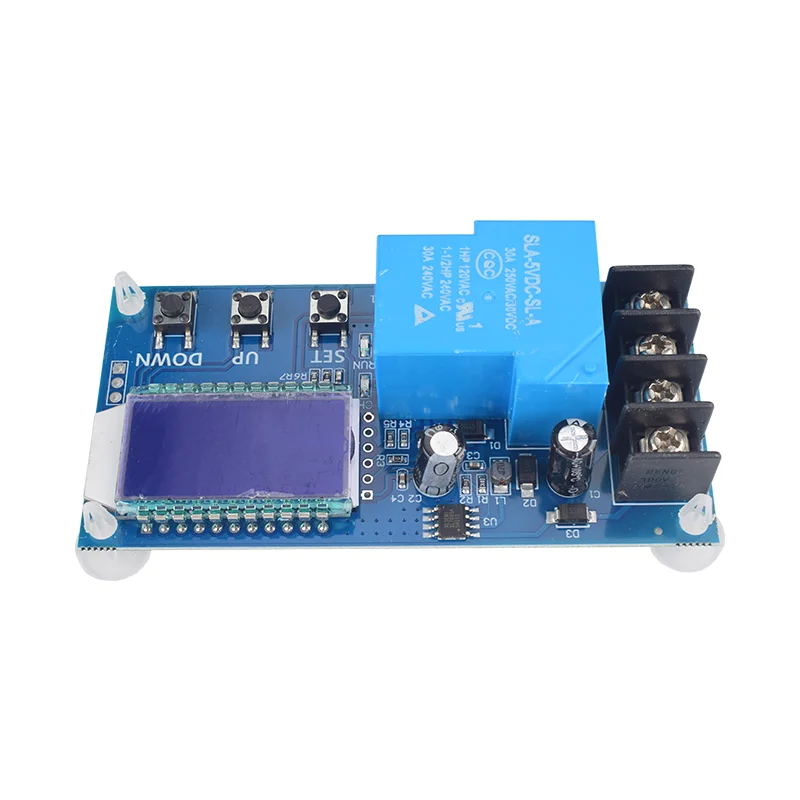DC 5V 30A Lead-acid Solar Battery Charge Controller Protection Board Charger Time Switch 12V 24V 36V 48V Battery Capacity
