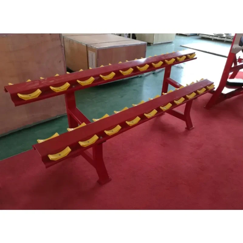 2-Tier Dumbbell Storage Rack Safe Smooth Edge Stable Structure For Indoor And Home Gym