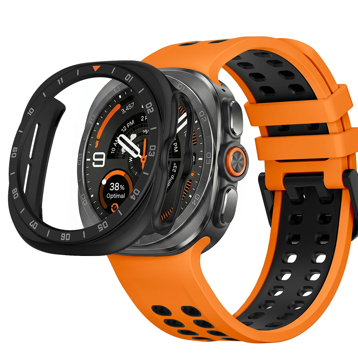 Kunststoff-Schutzhülle für Samsung Galaxy Watch Ultra 2 Hohle PC-Abdeckung für Galaxy ULTRA 2026 Uhrenzubehör – Detail 11