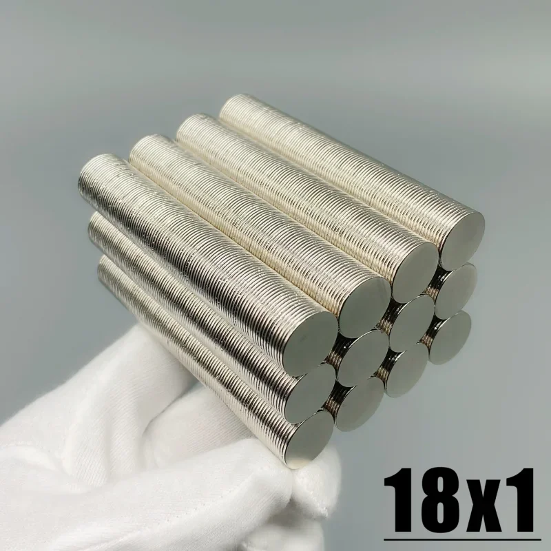 أداة الثلاجة مغناطيس شكل دائري 18x1 مللي متر 10-500 قطعة لحديقة المطبخ مكتب الحرفية Diy بها بنفسك السبورة الثلاجة 18*1 Imane 18 مللي متر * 1 مللي متر