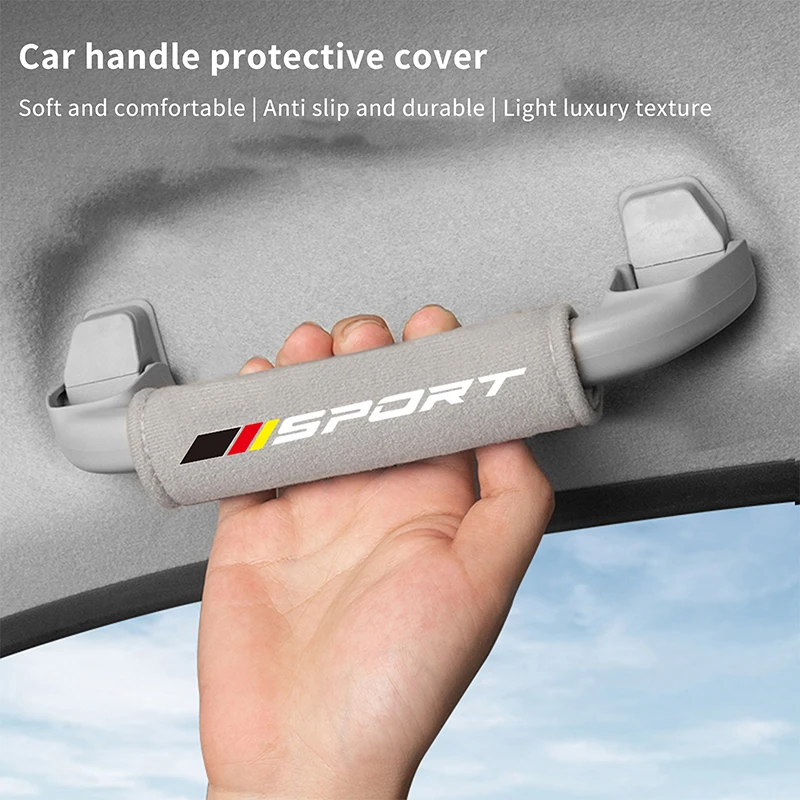 Fit For Vehicle Use, Can Be Freely Matched To Decorate Your Car Fluff Car Roof Door Handle Protector Car Armrest Cover