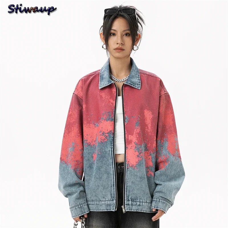 Women\'s Denim Jacket Lady Cowboy Jeans Jackets Women Outdoor Women\'s Clothing Novelties Sales Trend 2024 Female Cowgirl Clothes