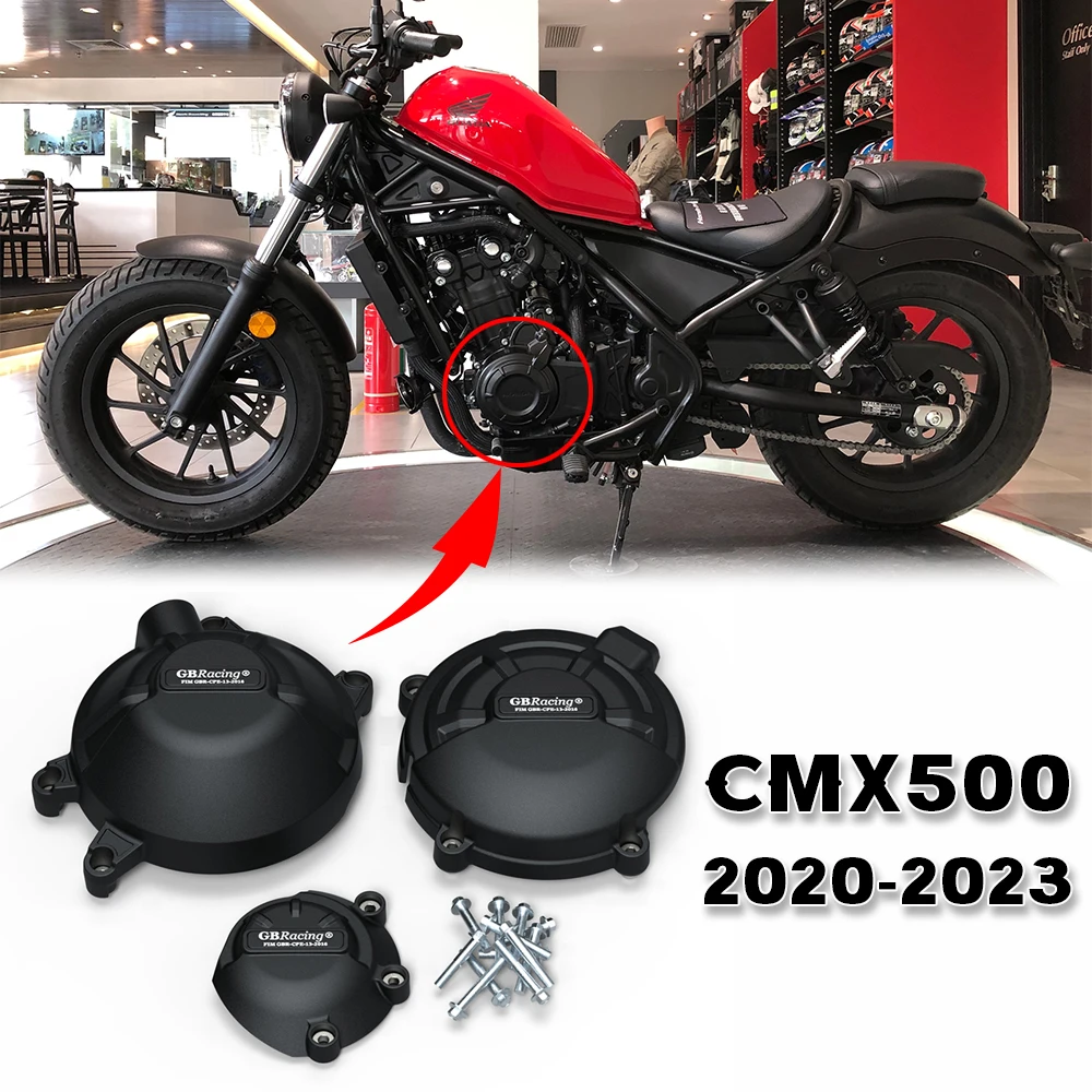 

FOR HONDA CMX500 CMX 500 2020 2021 2022 2023 Motorcycle Engine Cover Sets Bonnet Protector Engine Cover