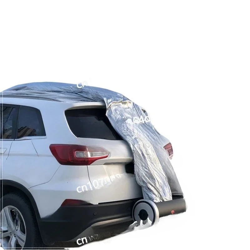 Fully automatic car cover, intelligent remote control, storage, foldable